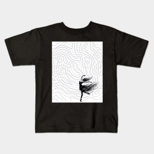 Ballet Dancer - the minimalist Kids T-Shirt